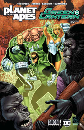 Read Planet of the Apes/Green Lantern  2 Page 1 in English