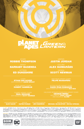 Read Planet of the Apes/Green Lantern  2 Page 2 in English