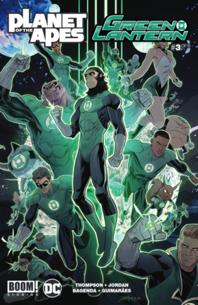 Read Planet of the Apes/Green Lantern  3 Page 1 in English