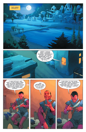Read Planet of the Apes/Green Lantern  3 Page 3 in English