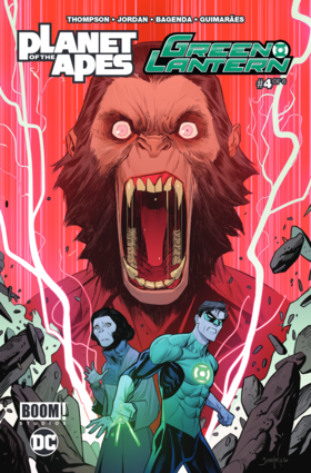 Read Planet of the Apes/Green Lantern  4 Page 1 in English