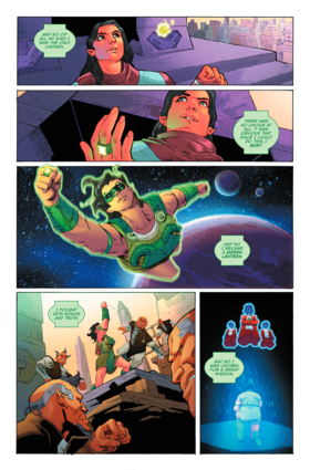 Read Planet of the Apes/Green Lantern  4 Page 3 in English