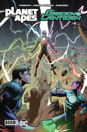 Read Planet of the Apes/Green Lantern  6 Page 1 in English