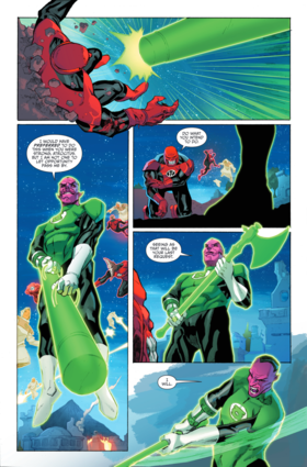 Read Planet of the Apes/Green Lantern  6 Page 3 in English