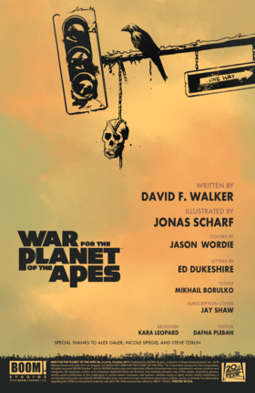 Read War for the Planet of the Apes  4 Page 2 in English