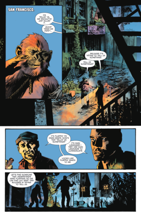 Read War for the Planet of the Apes  4 Page 3 in English