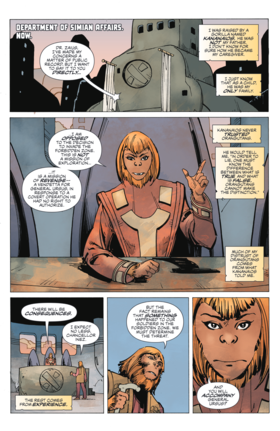 Read Planet of the Apes: Ursus  6 Page 3 in English