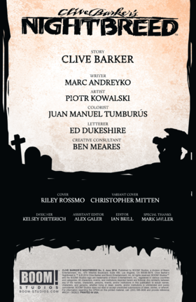 Read Clive Barker's Nightbreed  2 Page 2 in English