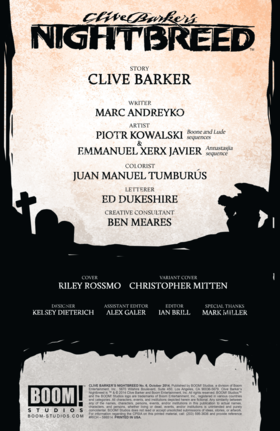 Read Clive Barker's Nightbreed  6 Page 2 in English