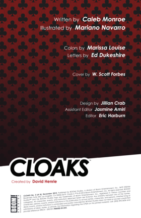 Read Cloaks  3 Page 2 in English
