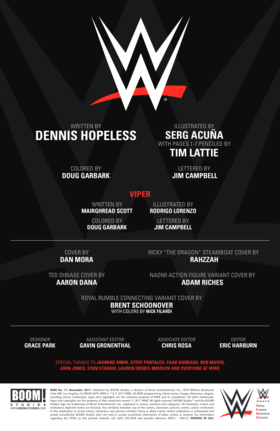 Read WWE  11 Page 2 in English