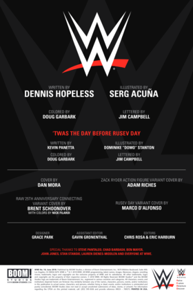 Read WWE  18 Page 2 in English