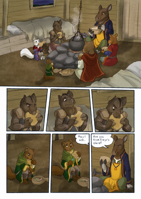 Read Vápnthjófr saga  160 Page 1 in English