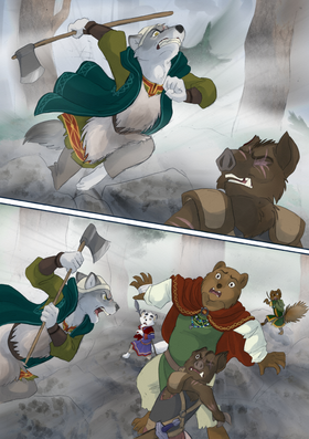 Read Vápnthjófr saga  173 Page 1 in English
