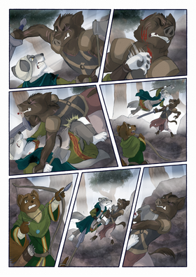 Read Vápnthjófr saga  180 Page 1 in English
