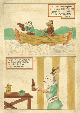 Read Vápnthjófr saga  1 Page 3 in English