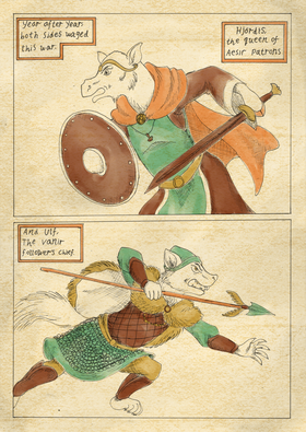 Read Vápnthjófr saga  1 Page 6 in English