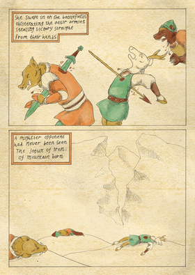 Read Vápnthjófr saga  1 Page 9 in English