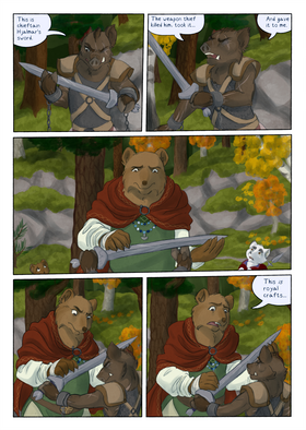 Read Vápnthjófr saga  94 Page 1 in English