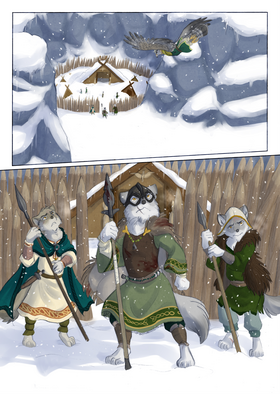 Read Vápnthjófr saga  105 Page 1 in English