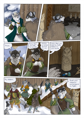 Read Vápnthjófr saga  108 Page 1 in English