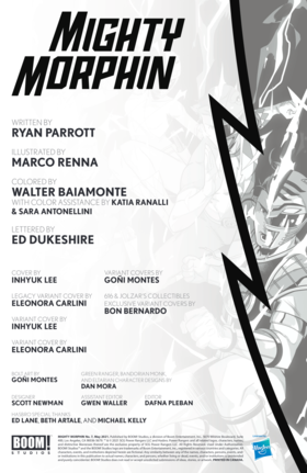 Read Mighty Morphin  7 Page 2 in English