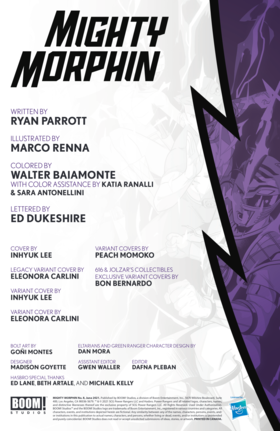 Read Mighty Morphin  8 Page 2 in English