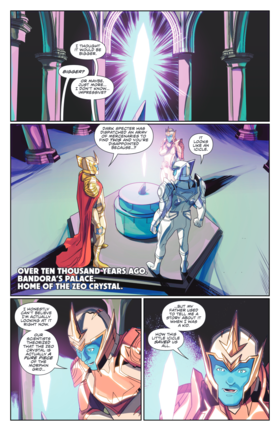 Read Mighty Morphin  8 Page 3 in English