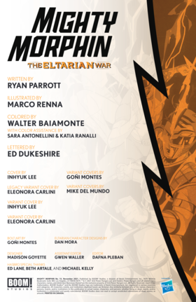 Read Mighty Morphin  13 Page 2 in English