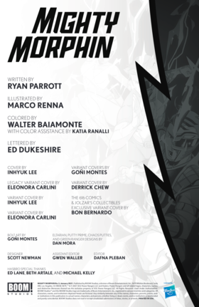 Read Mighty Morphin  3 Page 2 in English