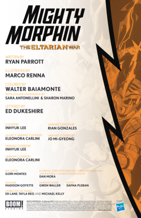 Read Mighty Morphin  16 Page 2 in English