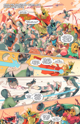 Read Mighty Morphin  15 Page 3 in English