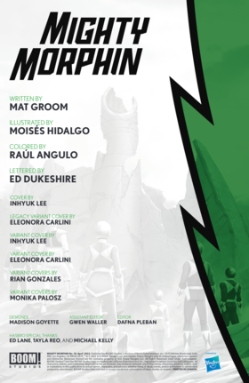 Read Mighty Morphin  18 Page 2 in English