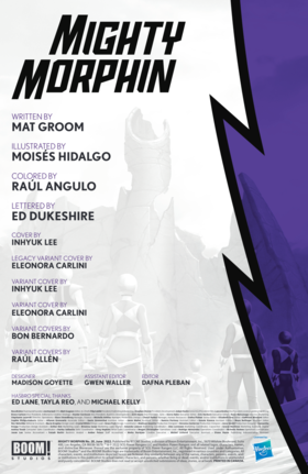 Read Mighty Morphin  20 Page 2 in English