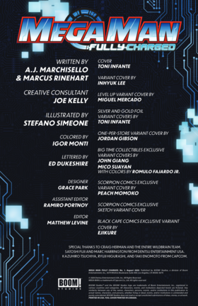 Read Mega Man: Fully Charged  1 Page 2 in English