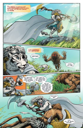 Read Magic: Ajani Goldmane  1 Page 3 in English