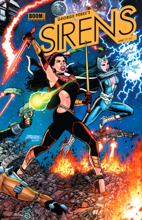 Read George Perez's Sirens  1 Page 1 in English