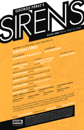 Read George Perez's Sirens  1 Page 2 in English
