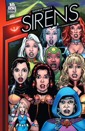 Read George Perez's Sirens  4 Page 1 in English