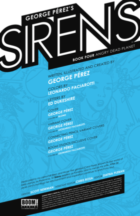 Read George Perez's Sirens  4 Page 2 in English