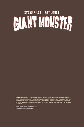 Read Giant Monster  1 Page 1 in English