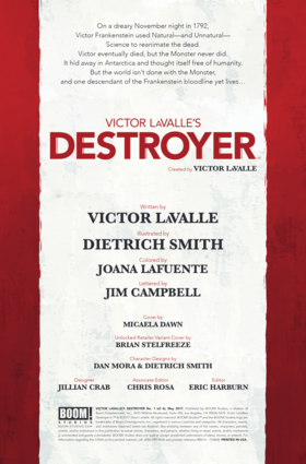 Read Victor LaValle's Destroyer  1 Page 2 in English