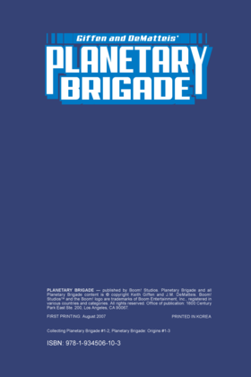 Read Planetary Brigade  1 Page 2 in English