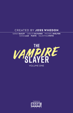 Read The Vampire Slayer (Volume)  1 Page 3 in English