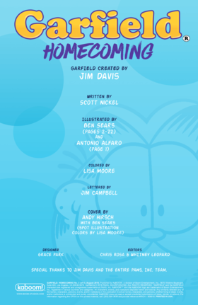 Read Garfield: Homecoming  3 Page 2 in English