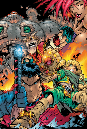 Read Battle Chasers  1 Page 4 in English