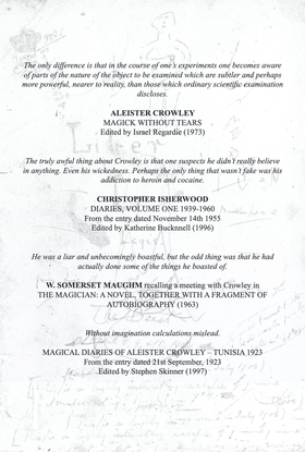 Read Aleister Crowley: Wandering the Waste  1 Page 9 in English