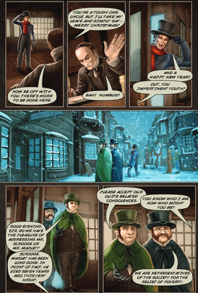 Read A Christmas Carol  1 Page 9 in English
