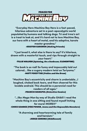 Read Everyday Hero Machine Boy  1 Page 3 in English