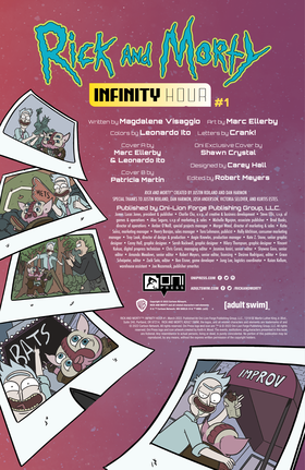 Read Rick and Morty: Infinity Hour  2 Page 2 in English